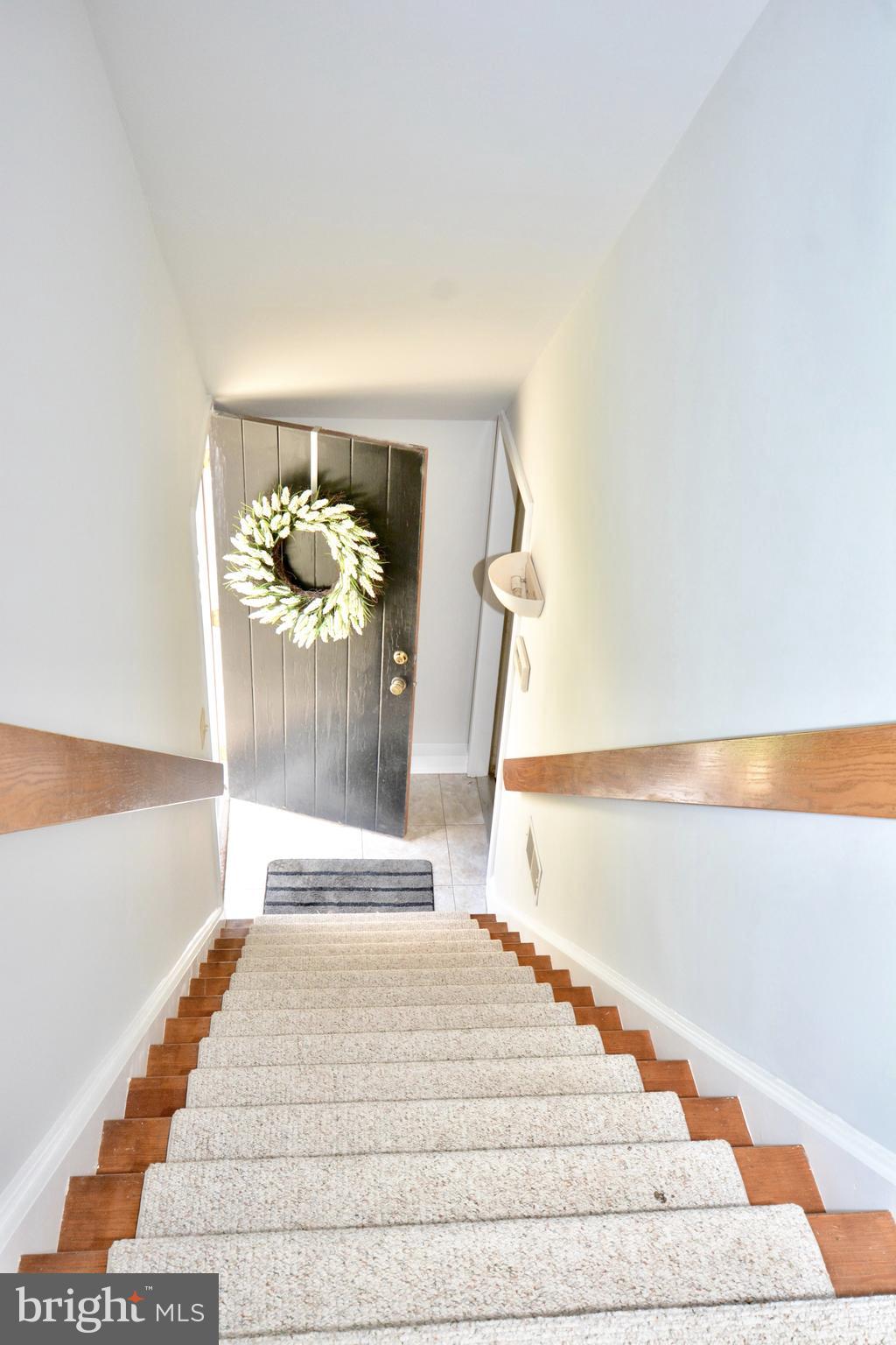 348 Mt Lucas Road Princeton, NJ 08540 - Photo 23 of 31 Steps up to studio from side door of garage