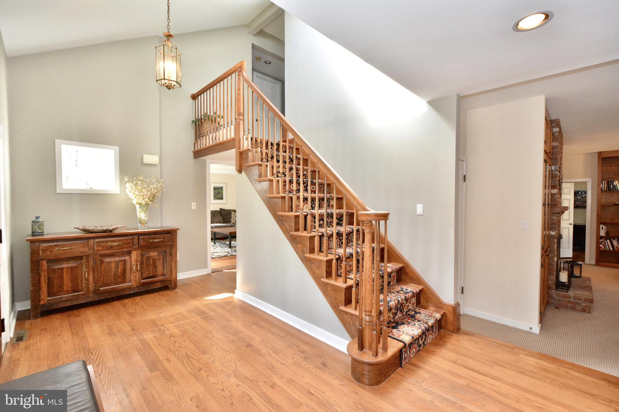 348 Mt Lucas Road Princeton, NJ 08540 - Photo 7 of 31 Two-story entrance foyer