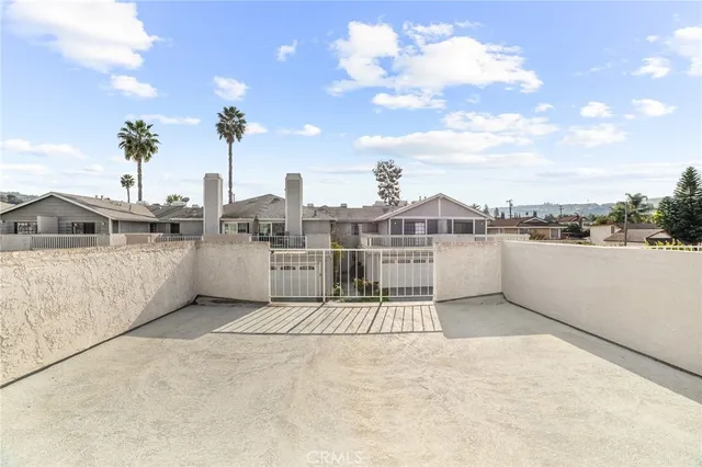 a view of a garage with furniture