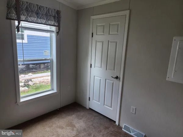 a view of an entryway door
