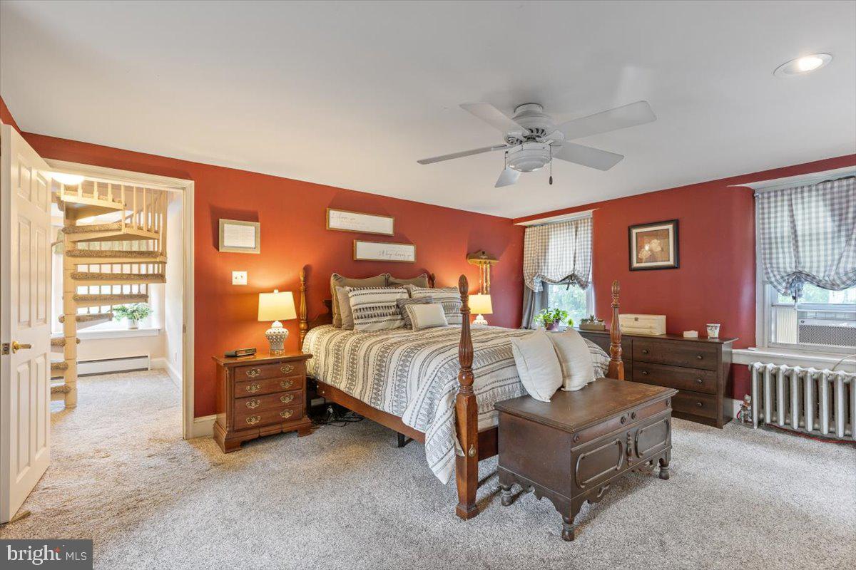 143 Middletown Road Media, PA 19063 - Photo 32 of 56 Primary Bedroom with lots of windows & 2 closets