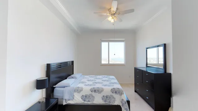 a view of a swimming pool with a lake