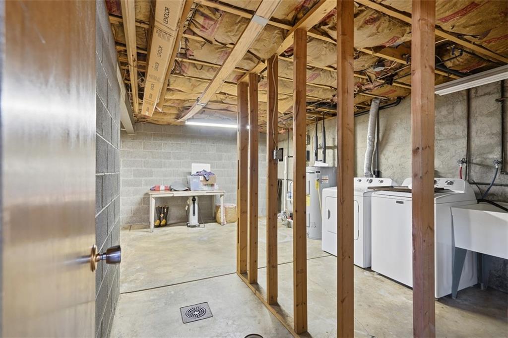 62 Chippewa Road Bentleyville, PA 15314 - Photo 23 of 34 Rough-ins for a second bath are accessible from the game room.