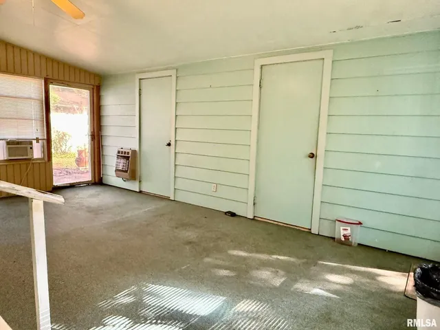 a view of storage and utility room