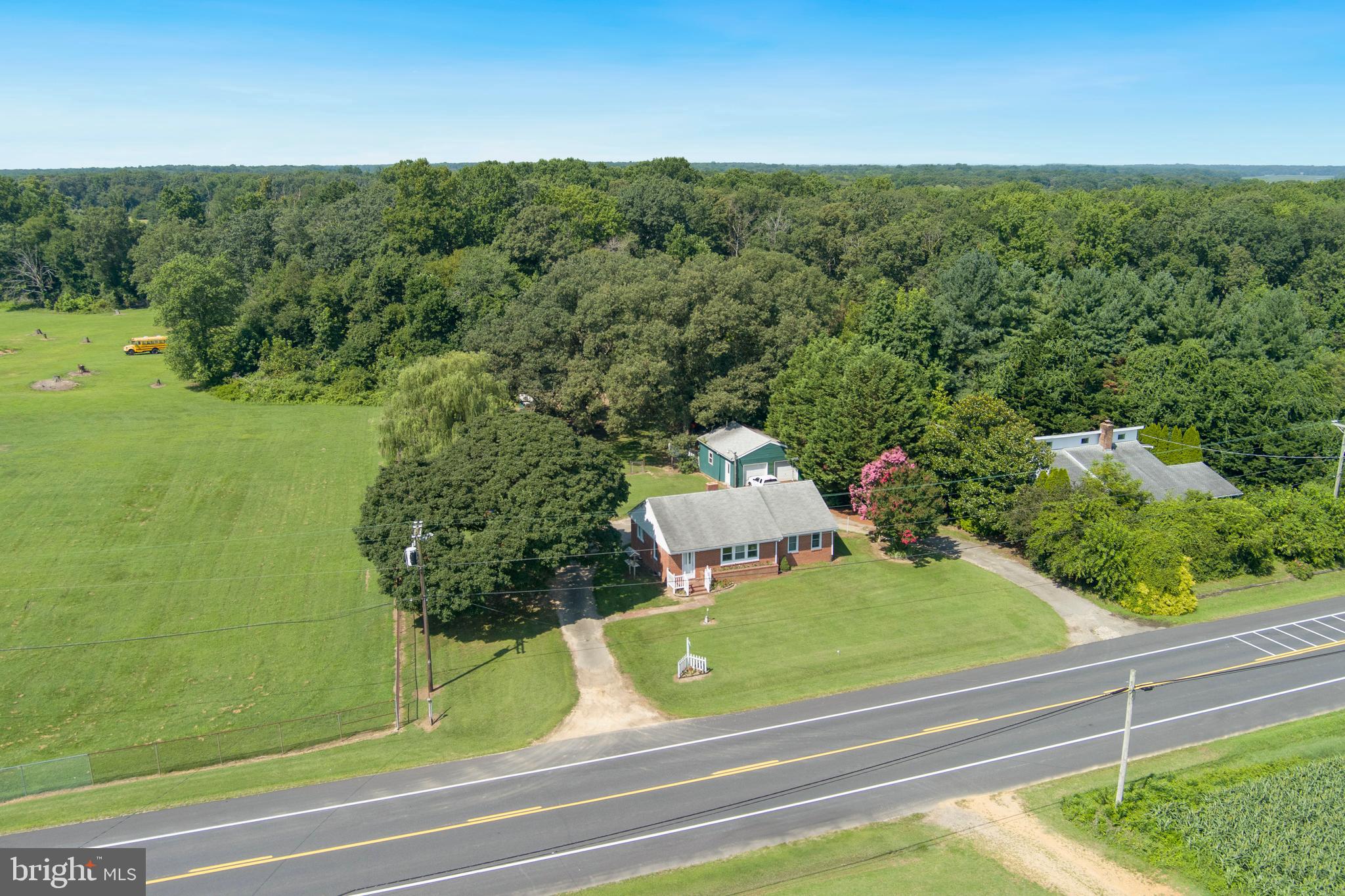 2101 Dudley Corners Road Crumpton, MD 21628 - Photo 29 of 40 a view of a back yard from a balcony