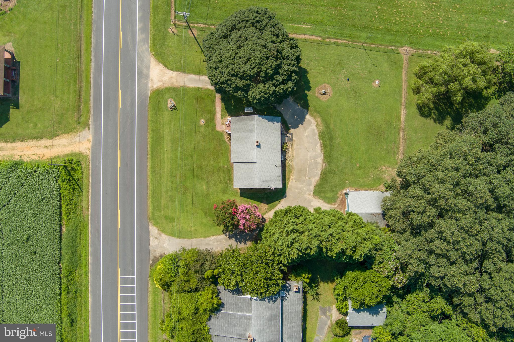 2101 Dudley Corners Road Crumpton, MD 21628 - Photo 39 of 40 an aerial view of a residential house with outdoor space