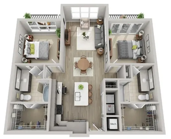 $2,331 | 2600 Milscott Drive, Unit 2318, Decatur, GA 30033