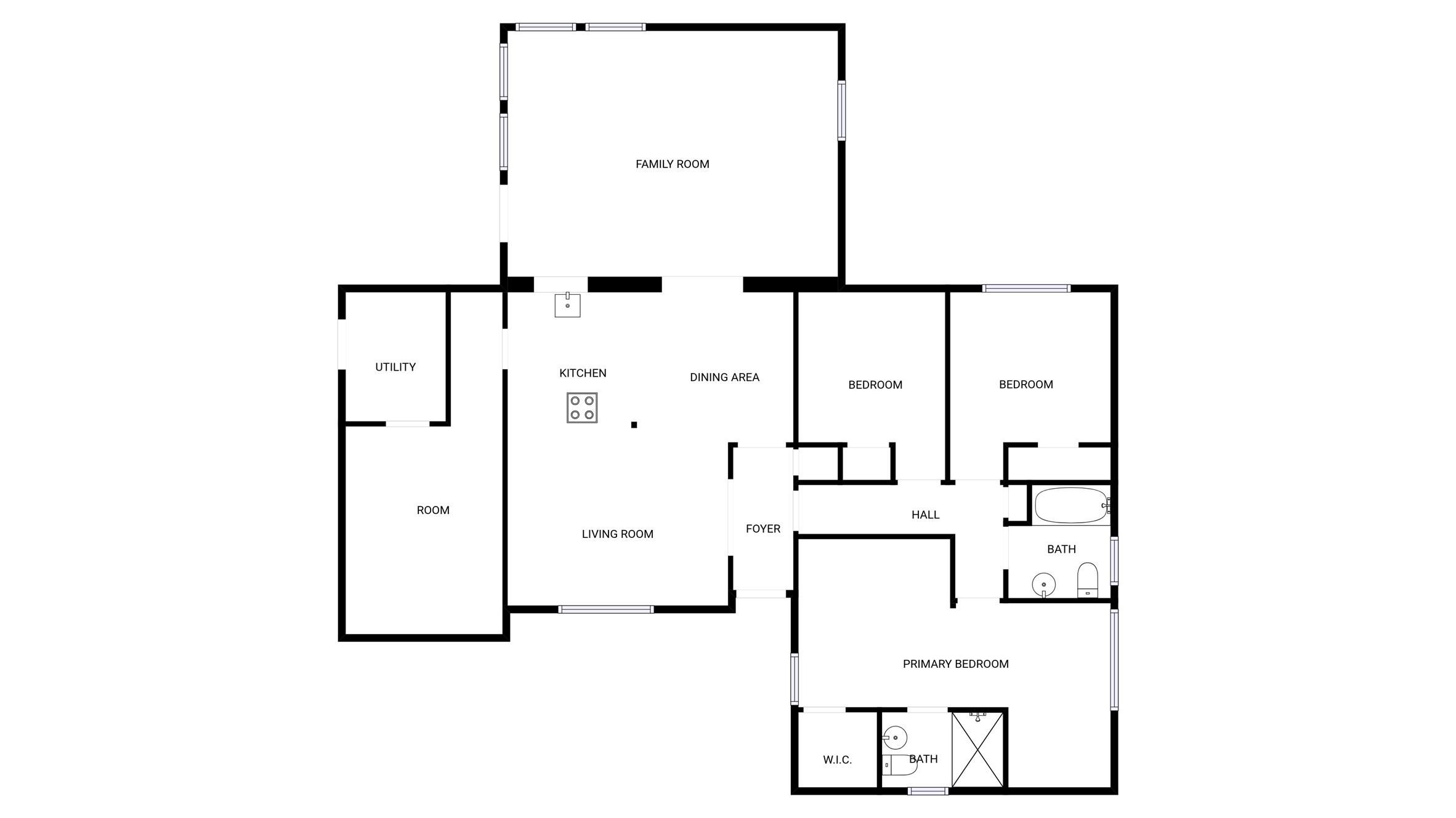 12107 Pompton Drive Houston, TX 77089 - Photo 23 of 23 a picture of floor plan