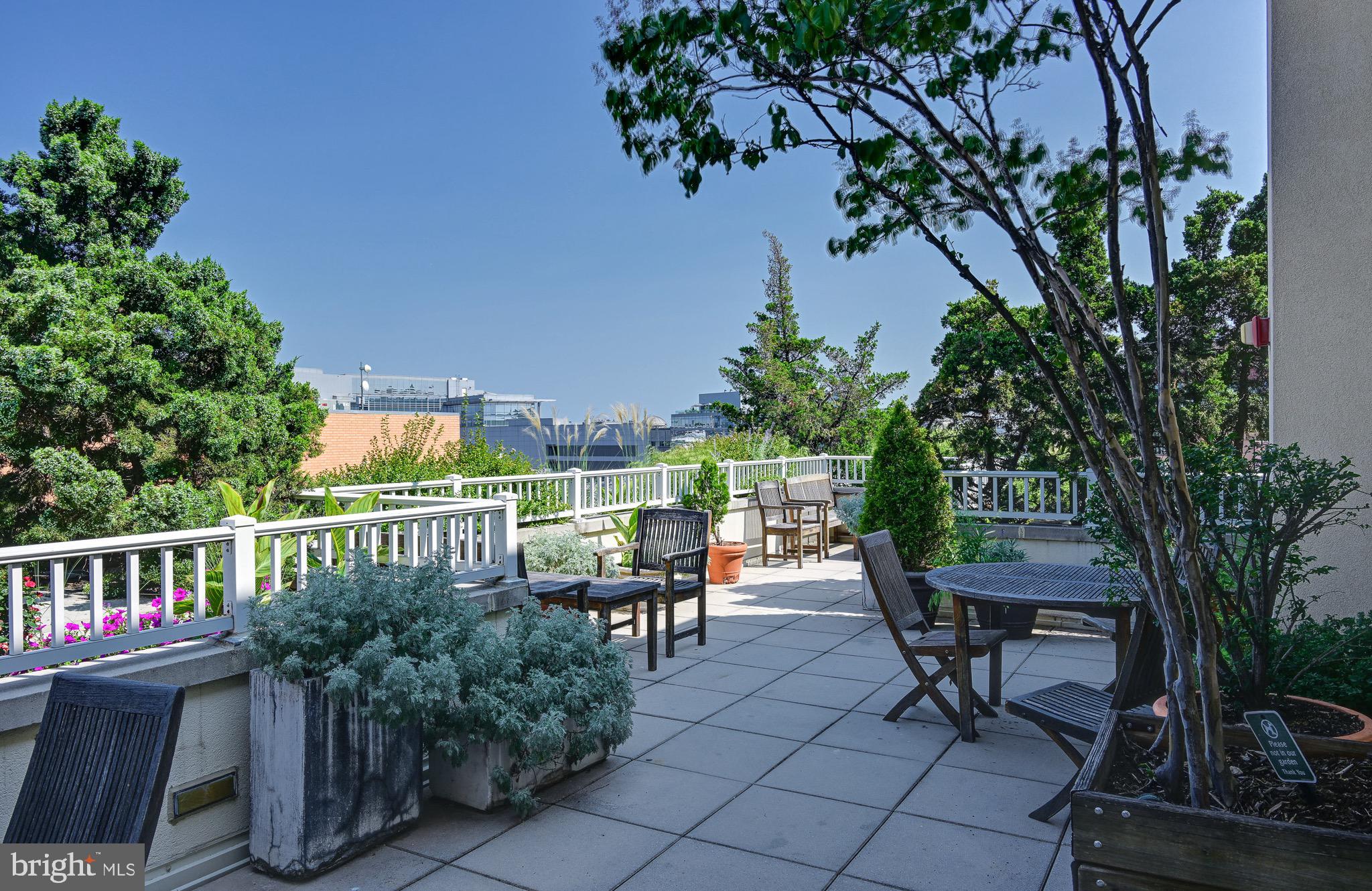 1111 11th Street Northwest, Unit 304 Washington, DC 20001 - Photo 17 of 25 Rooftop terrace