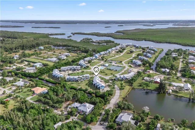 a view of a city with ocean view