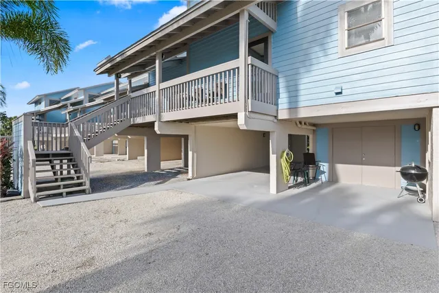 a view of a house with a patio
