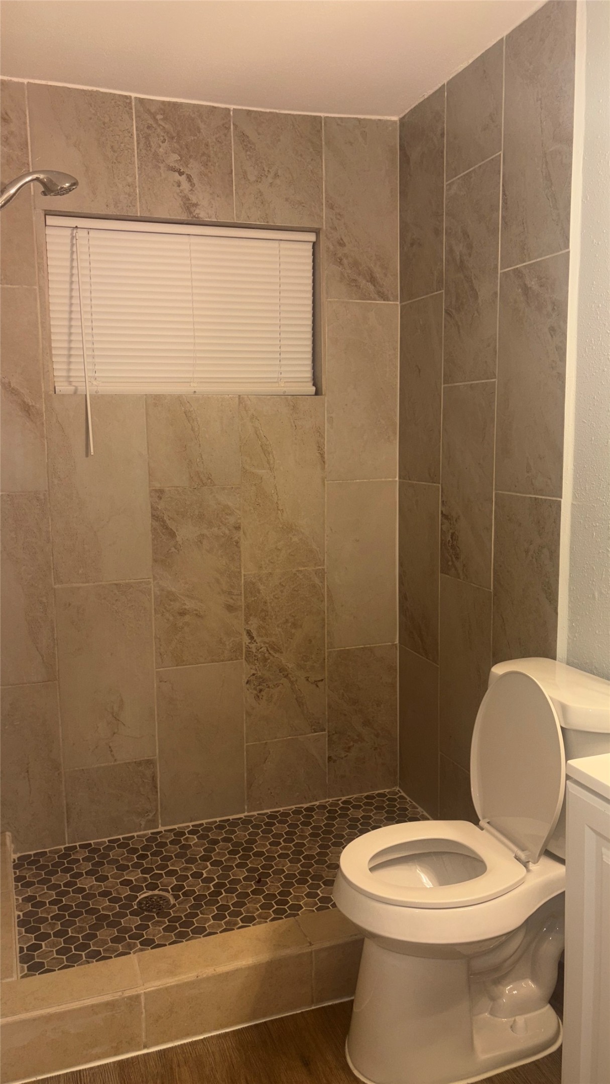 4624 Bell Street, Unit 2 Houston, TX 77023 - Photo 9 of 10 a bathroom with a toilet and a shower