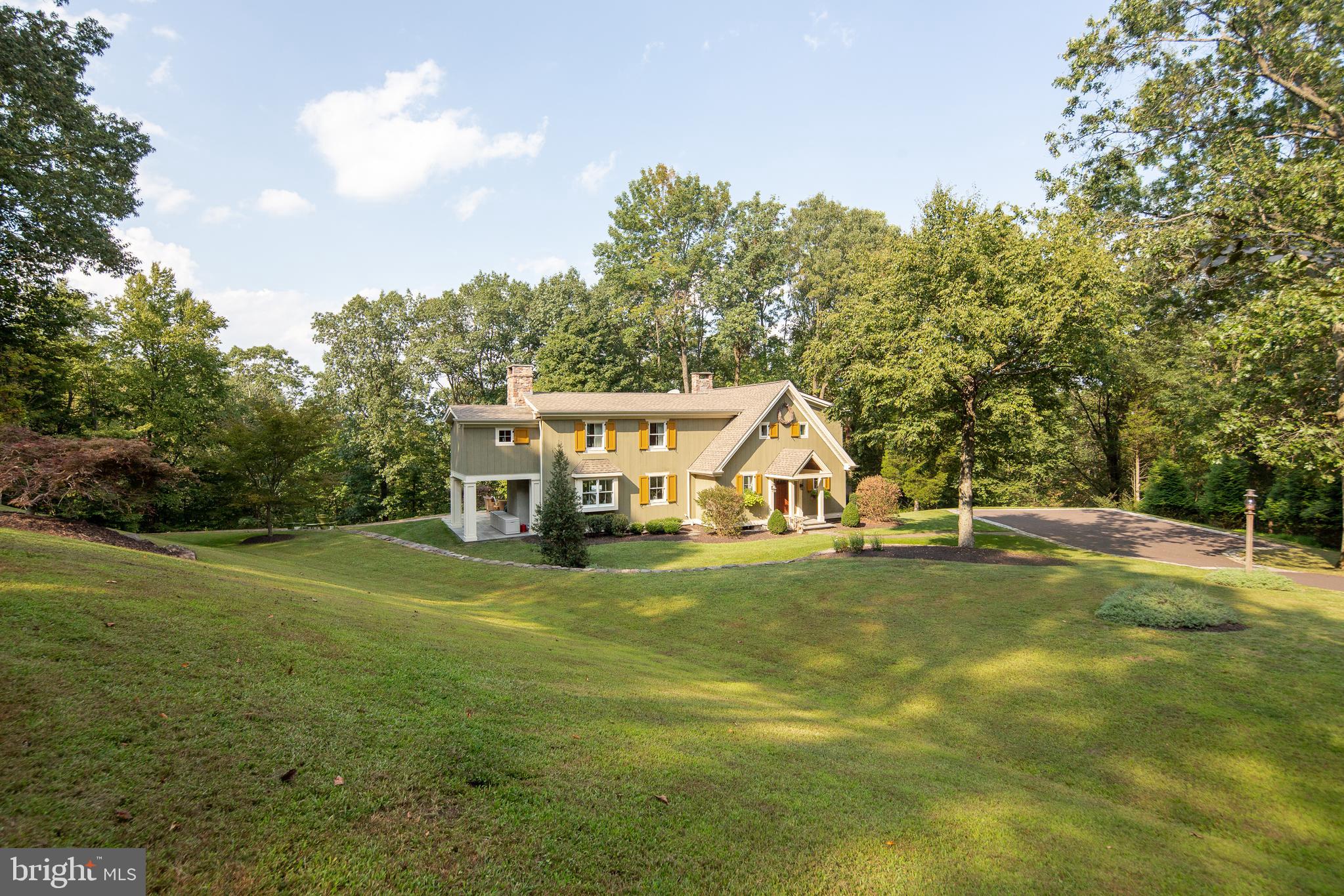 1381 Chestnut Ridge Road Upper Black Eddy, PA 18972 - Photo 55 of 56 The Grounds Include Beautiful Lawn and Garden