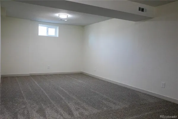 a view of empty room