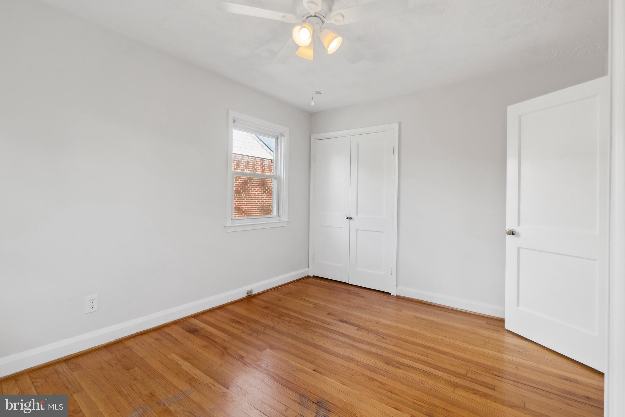 1010 Elm Road Halethorpe, MD 21227 - Photo 15 of 32 Bedroom One w/ Fresh Paint and Wood Floors