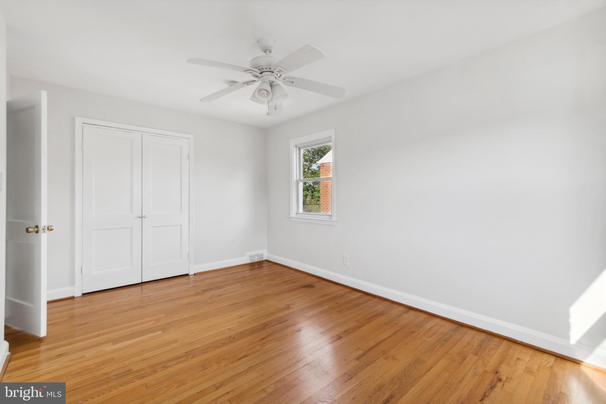 1010 Elm Road Halethorpe, MD 21227 - Photo 17 of 32 Bedroom Two w/ Fresh Paint and Wood Floors