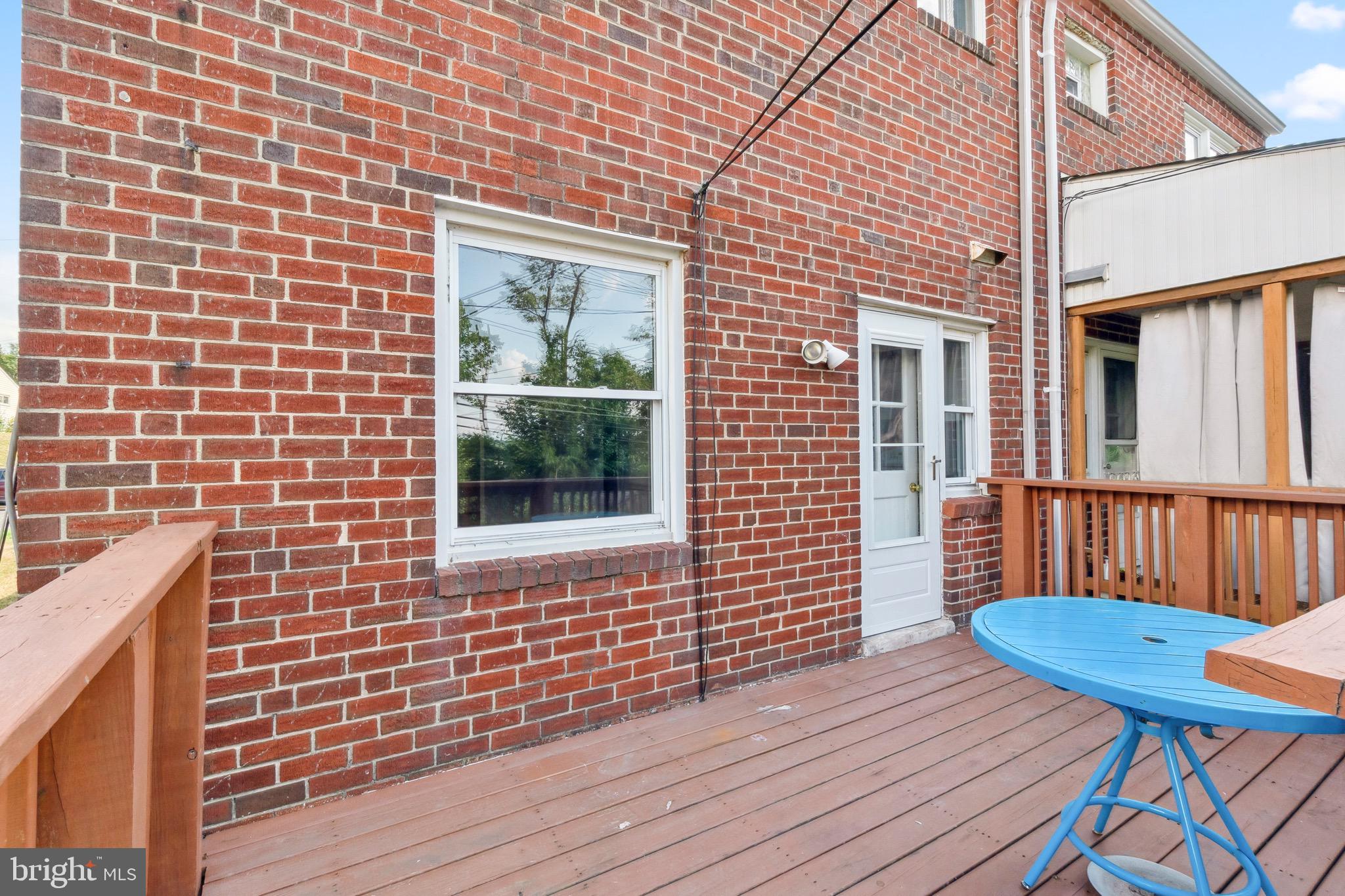 1010 Elm Road Halethorpe, MD 21227 - Photo 29 of 32 Deck Accessed from Kitchen