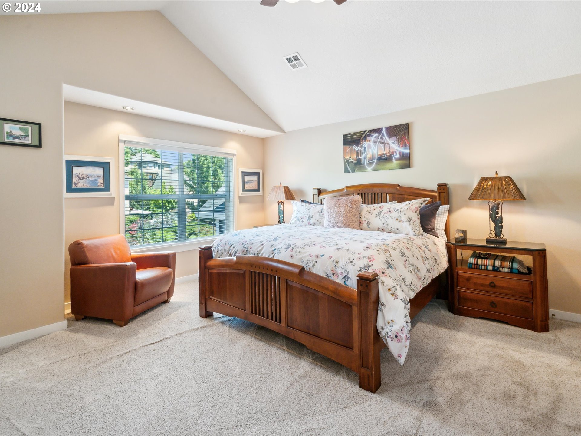 16368 Northwest Graf Street Portland, OR 97229 - Photo 28 of 46 a bedroom with a bed and a couch