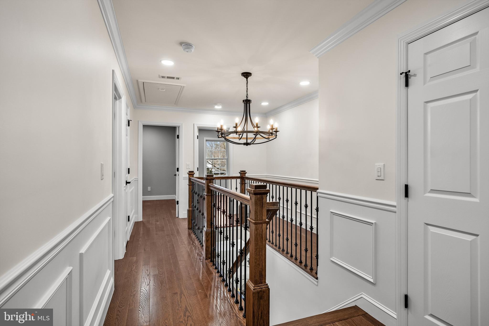 15 Cuthbert Boulevard Haddon Township, NJ 08107 - Photo 37 of 60 a view of a hallway with wooden floor and staircase