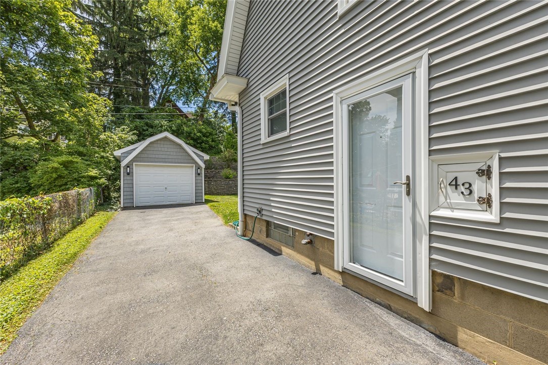 43 Harding Road Rochester, NY 14612 - Photo 34 of 43 detached 1 car garage