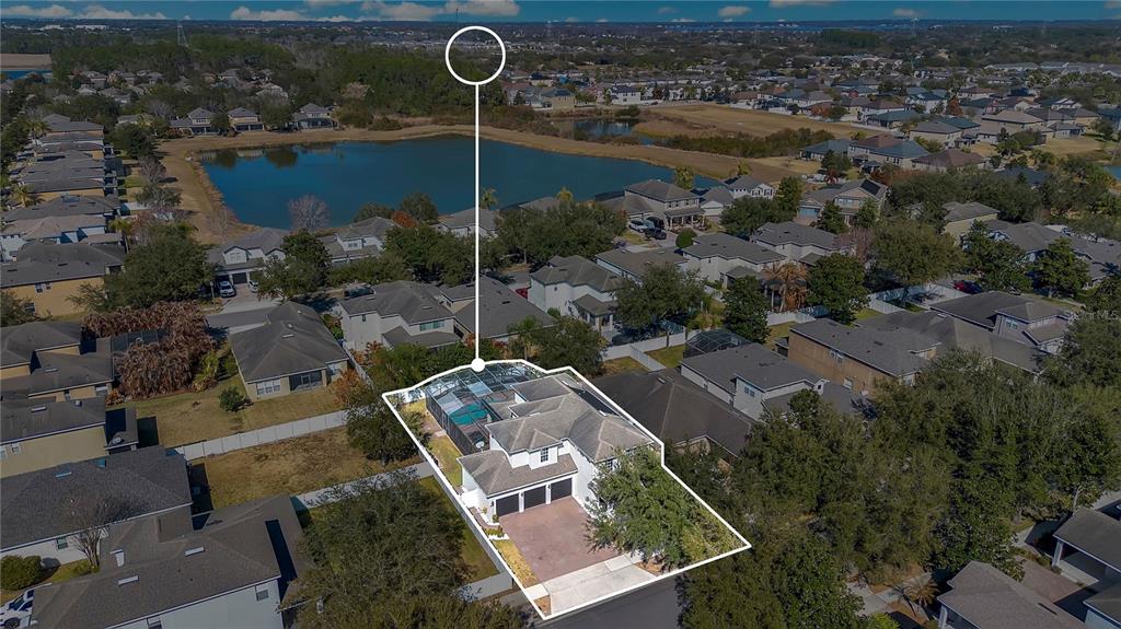 13263 Strode Lane Windermere, FL 34786 - Photo 8 of 53 an aerial view of residential house with outdoor space