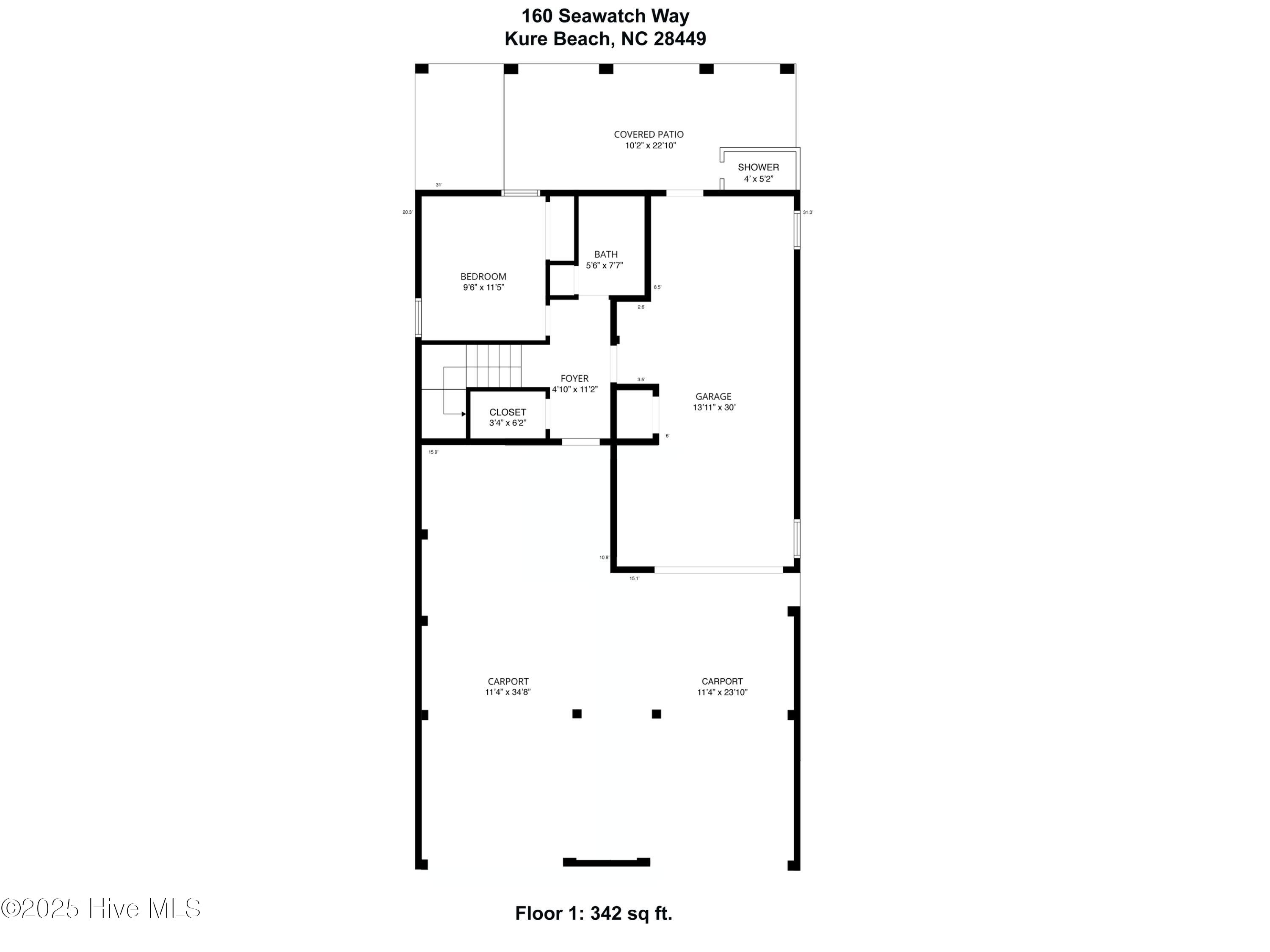 160 Seawatch Way Kure Beach, NC 28449 - Photo 70 of 87 mls-Floor 1-160 Seawatch Way