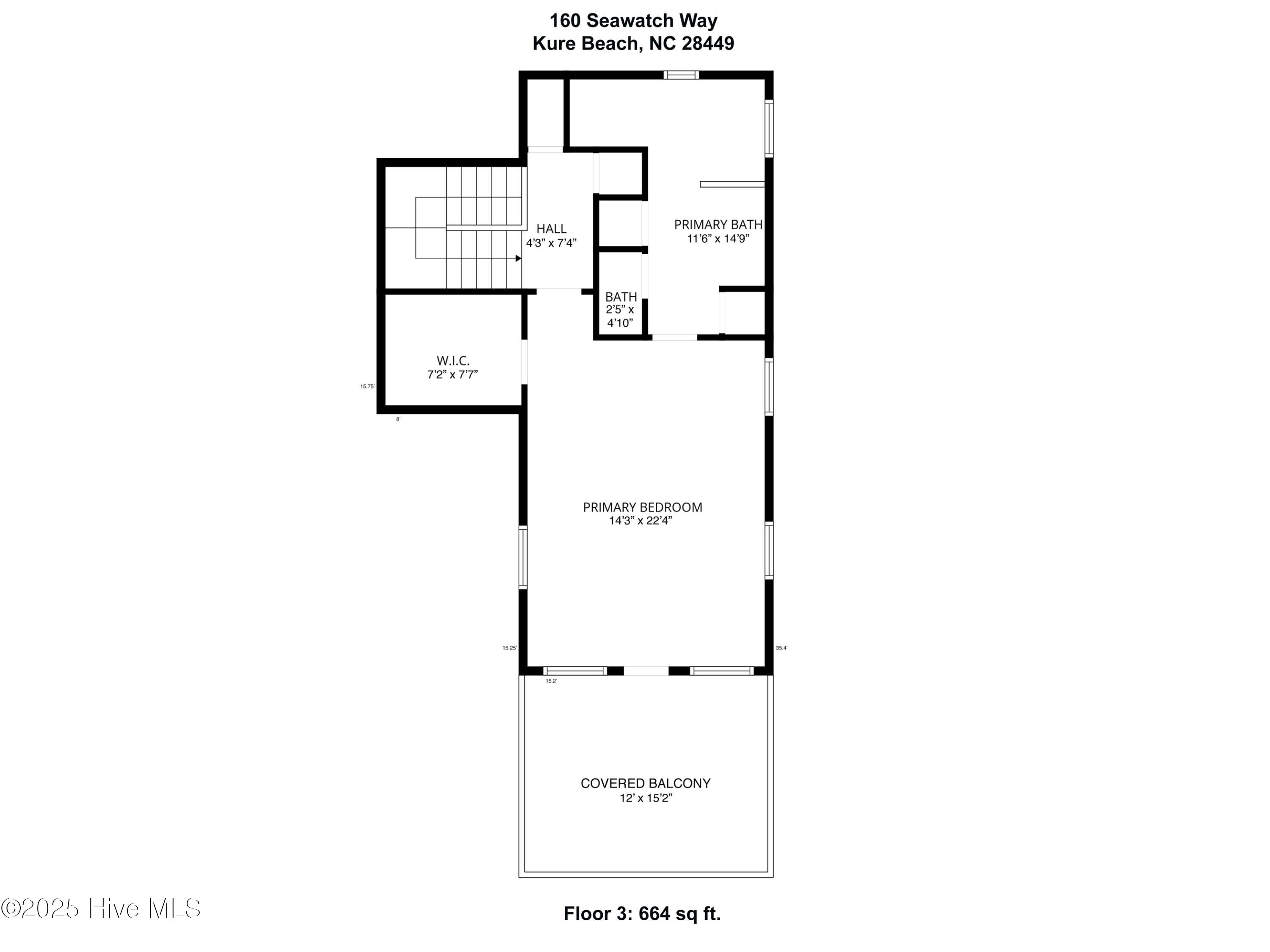 160 Seawatch Way Kure Beach, NC 28449 - Photo 72 of 87 mls-Floor 3-160 Seawatch Way