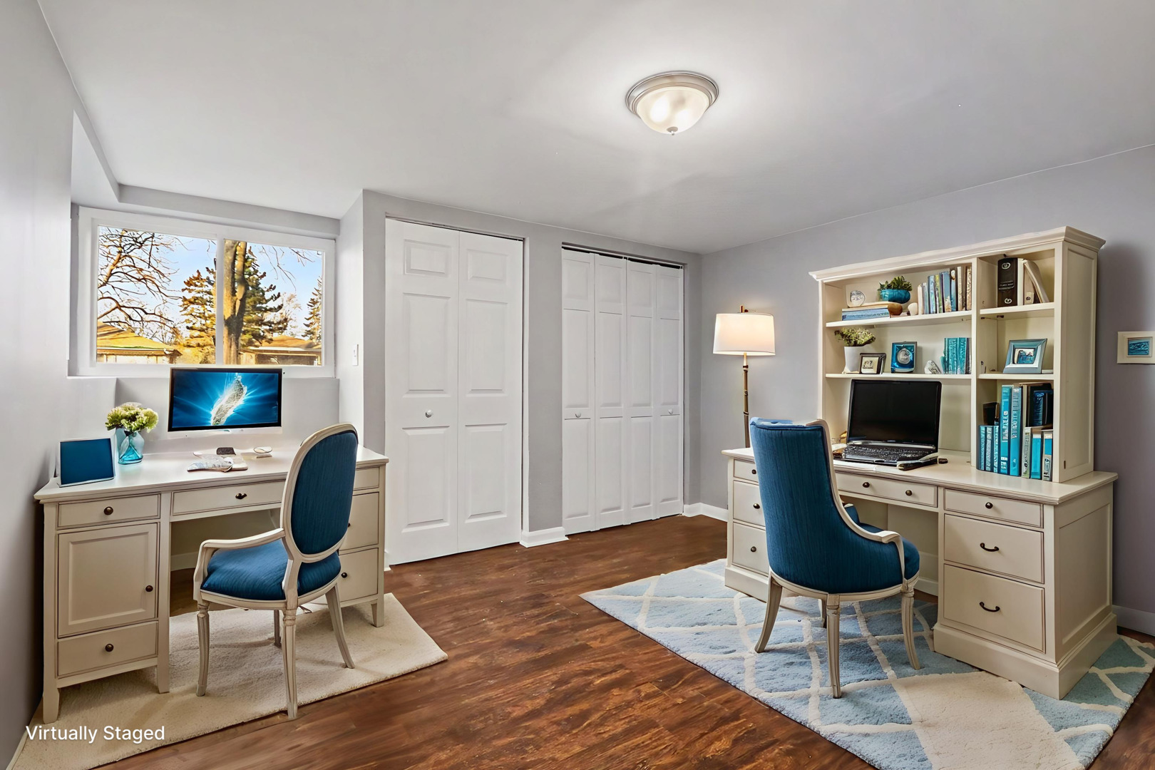 2817 173rd Street Hazel Crest, IL 60429 - Photo 18 of 23 a view of a workspace with furniture and a window