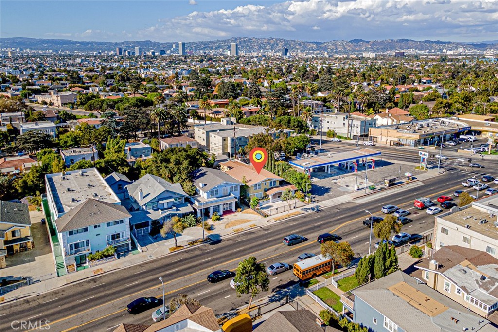 1929 Crenshaw Boulevard Los Angeles, CA 90016 - Photo 9 of 13 an aerial view of a city