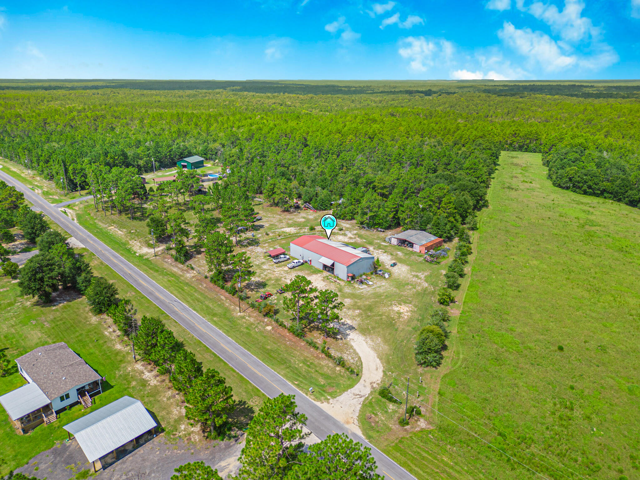 5263 Coy Burgess Loop DeFuniak Springs, FL 32435 - Photo 35 of 57 a view of an outdoor space and a lake view