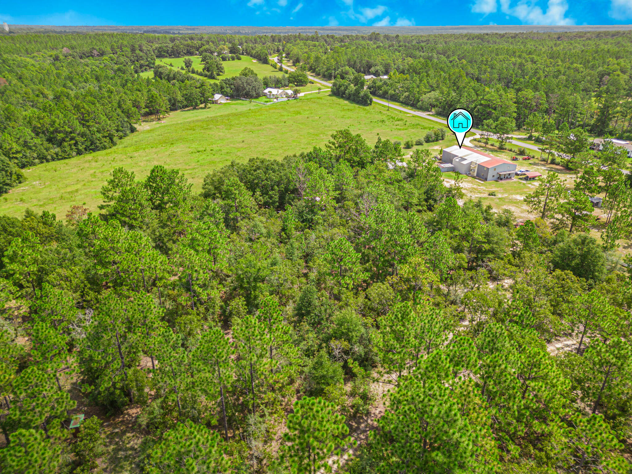 5263 Coy Burgess Loop DeFuniak Springs, FL 32435 - Photo 36 of 57 a view of outdoor space and yard