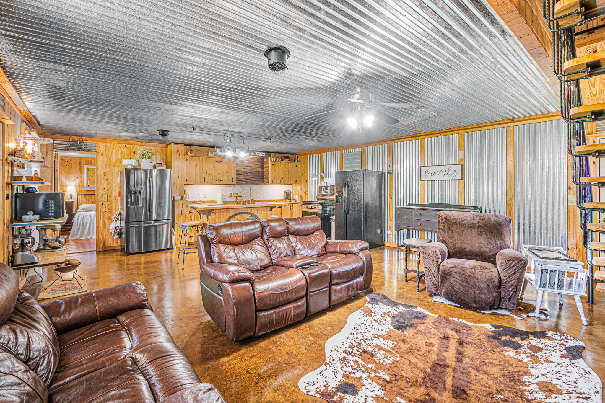 5263 Coy Burgess Loop DeFuniak Springs, FL 32435 - Photo 10 of 57 a living room with furniture and a large window