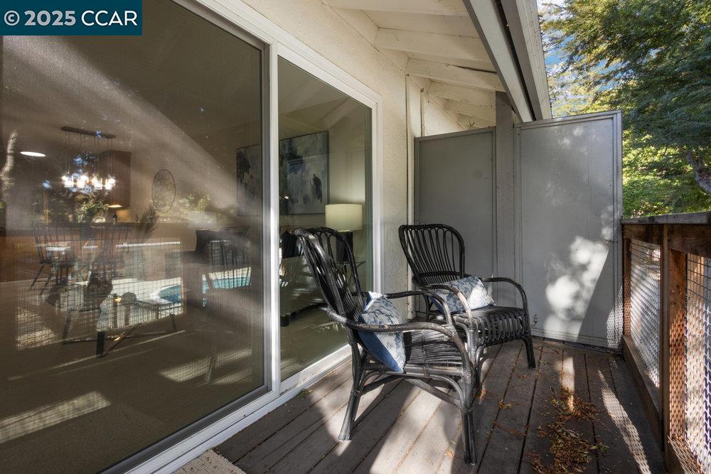 4081 Clayton Road, Unit 218 Concord, CA 94521 - Photo 16 of 26 a view of balcony with furniture and shower