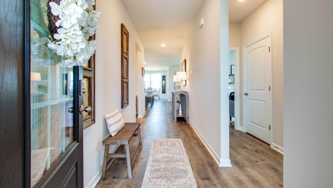 355 Windemere Loop Oakland, TN 38060 - Photo 2 of 30 Corridor with hardwood / wood-style flooring