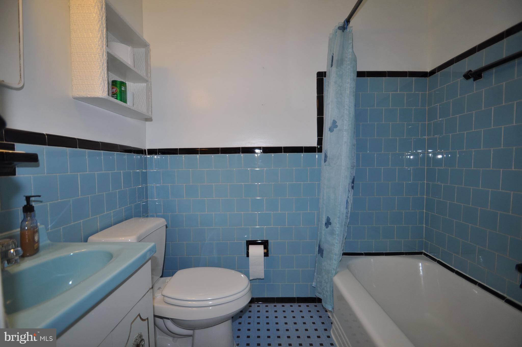 7438 Durwood Road Baltimore, MD 21222 - Photo 17 of 20 a bathroom with a sink a toilet and bathtub