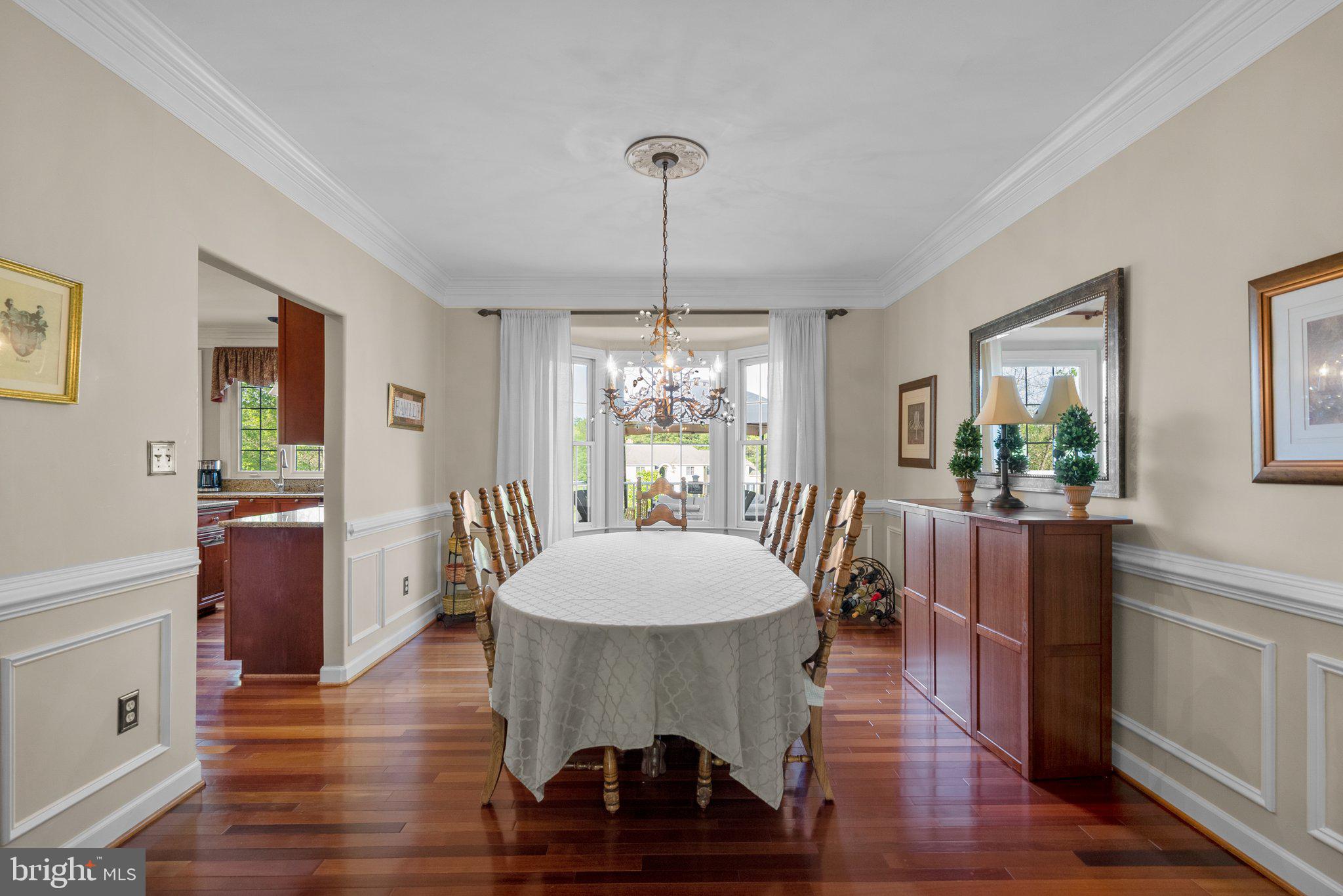 19009 Old Baltimore Road Brookeville, MD 20833 - Photo 12 of 96 Large dining room with ample room for guests.