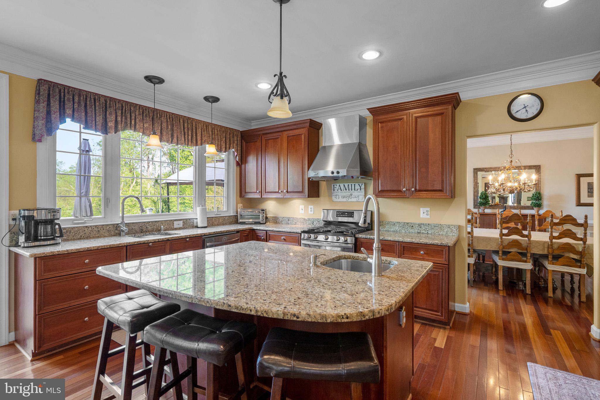 19009 Old Baltimore Road Brookeville, MD 20833 - Photo 16 of 96 Granite counters, cherry cabinets, stainless appli