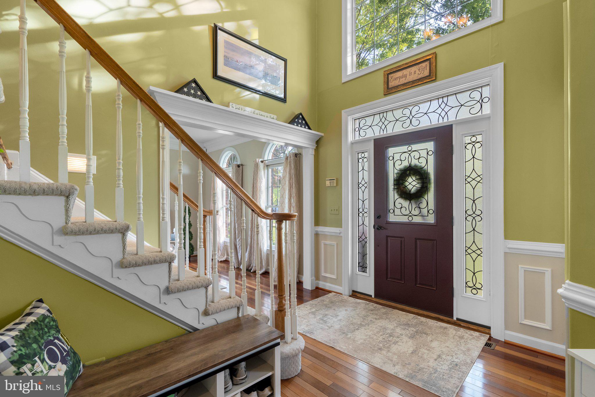 19009 Old Baltimore Road Brookeville, MD 20833 - Photo 6 of 96 Two story foyer entry.