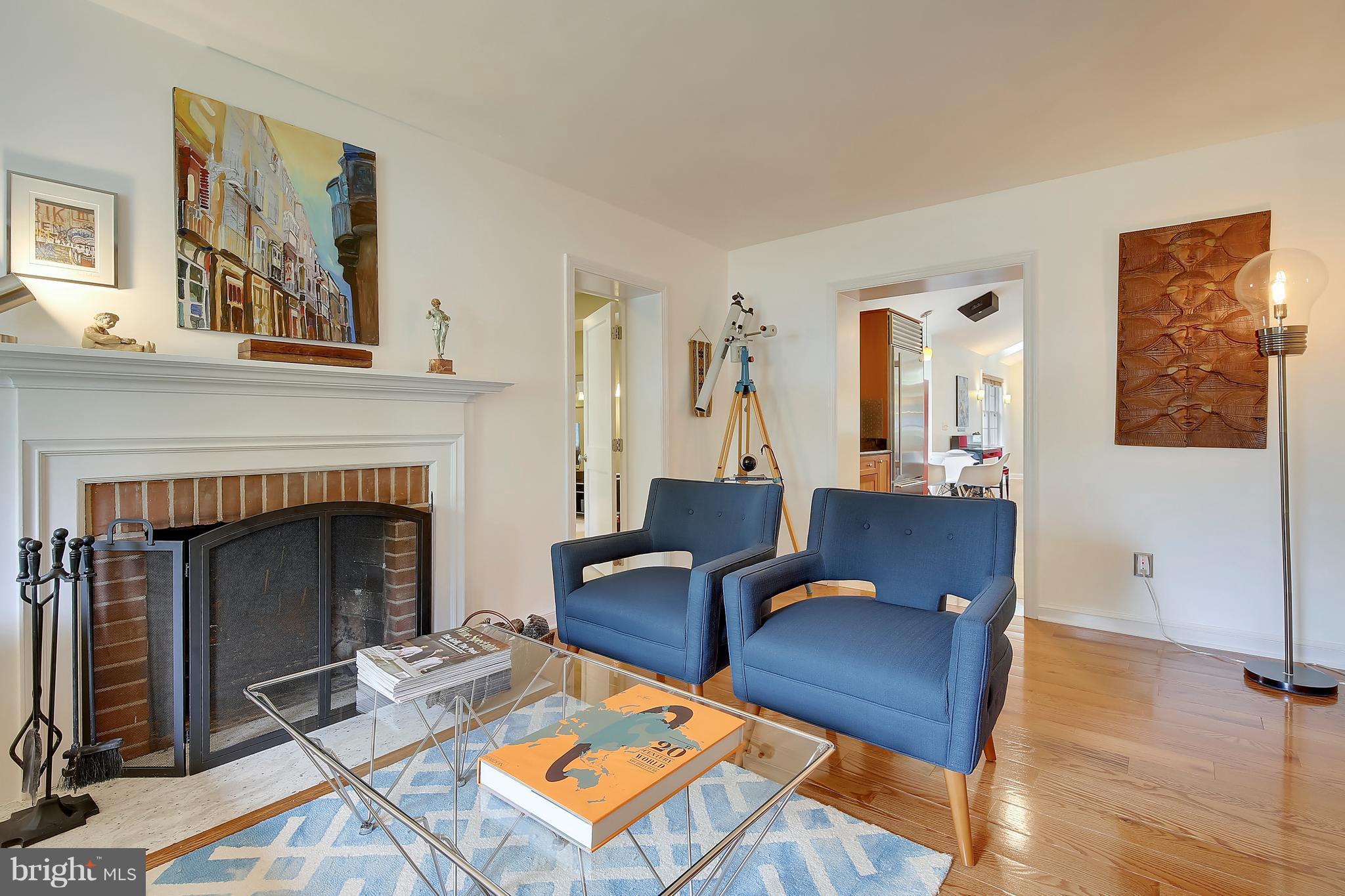 10431 Edgewood Avenue Silver Spring, MD 20901 - Photo 3 of 30 Relax by the wood burning fireplace
