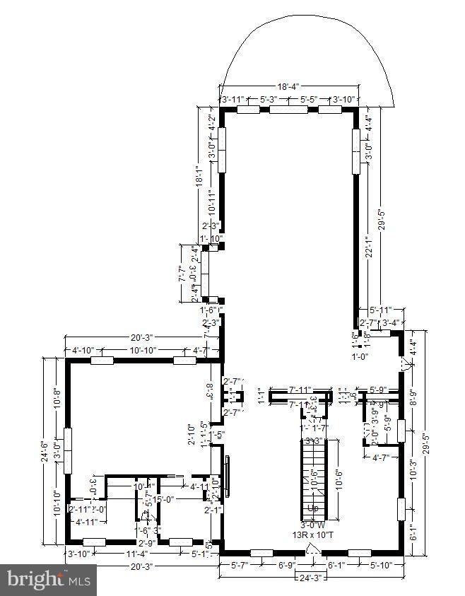 10431 Edgewood Avenue Silver Spring, MD 20901 - Photo 29 of 30 1st Flr Plans Show the size of Kitchen/Great Room