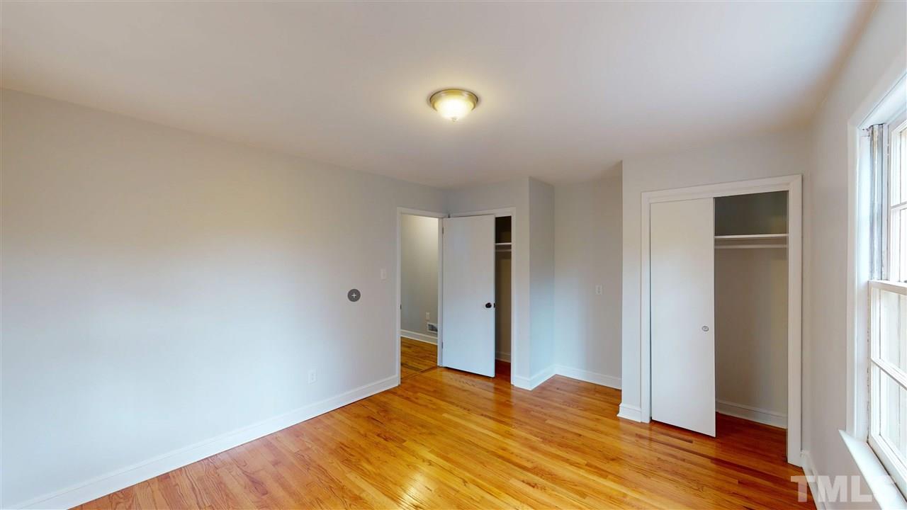 108 Rand Road Raleigh, NC 27603 - Photo 14 of 29 The other end of this spacious 3rd bedroom has two double door closets.