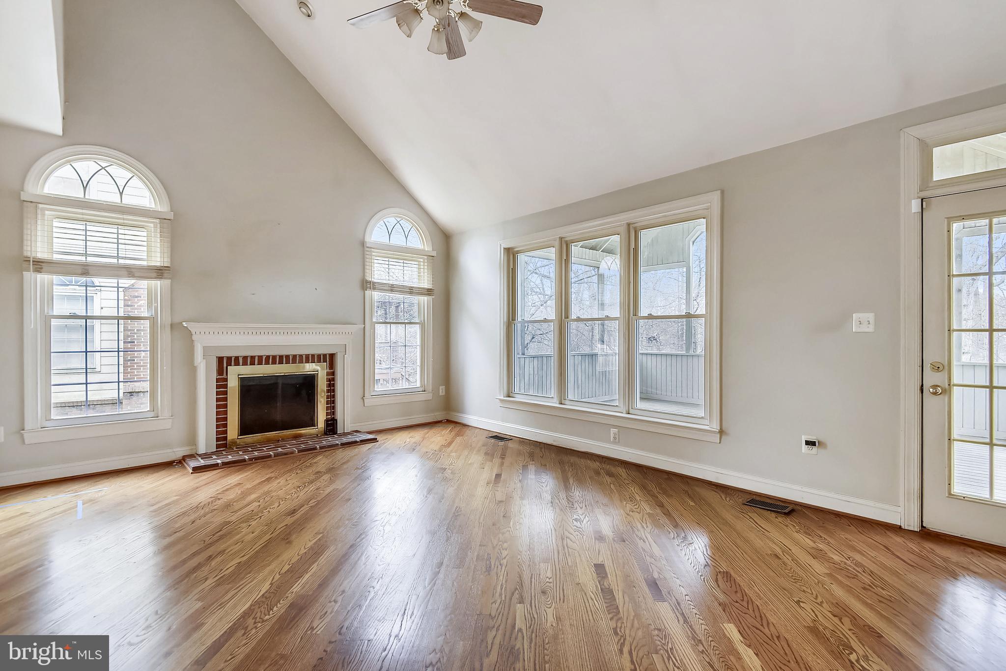 11330 Woodbrook Lane Reston, VA 20194 - Photo 15 of 70 Family room off the kit w/a wood burning fireplace