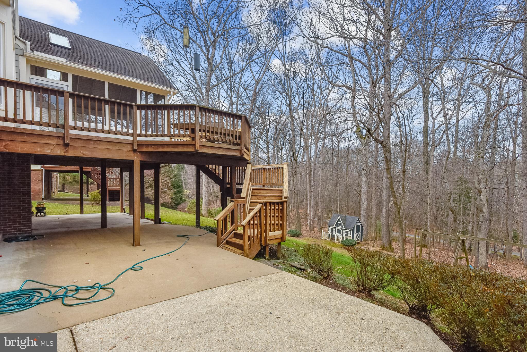 11330 Woodbrook Lane Reston, VA 20194 - Photo 57 of 70 Stairs from the deck to the patio