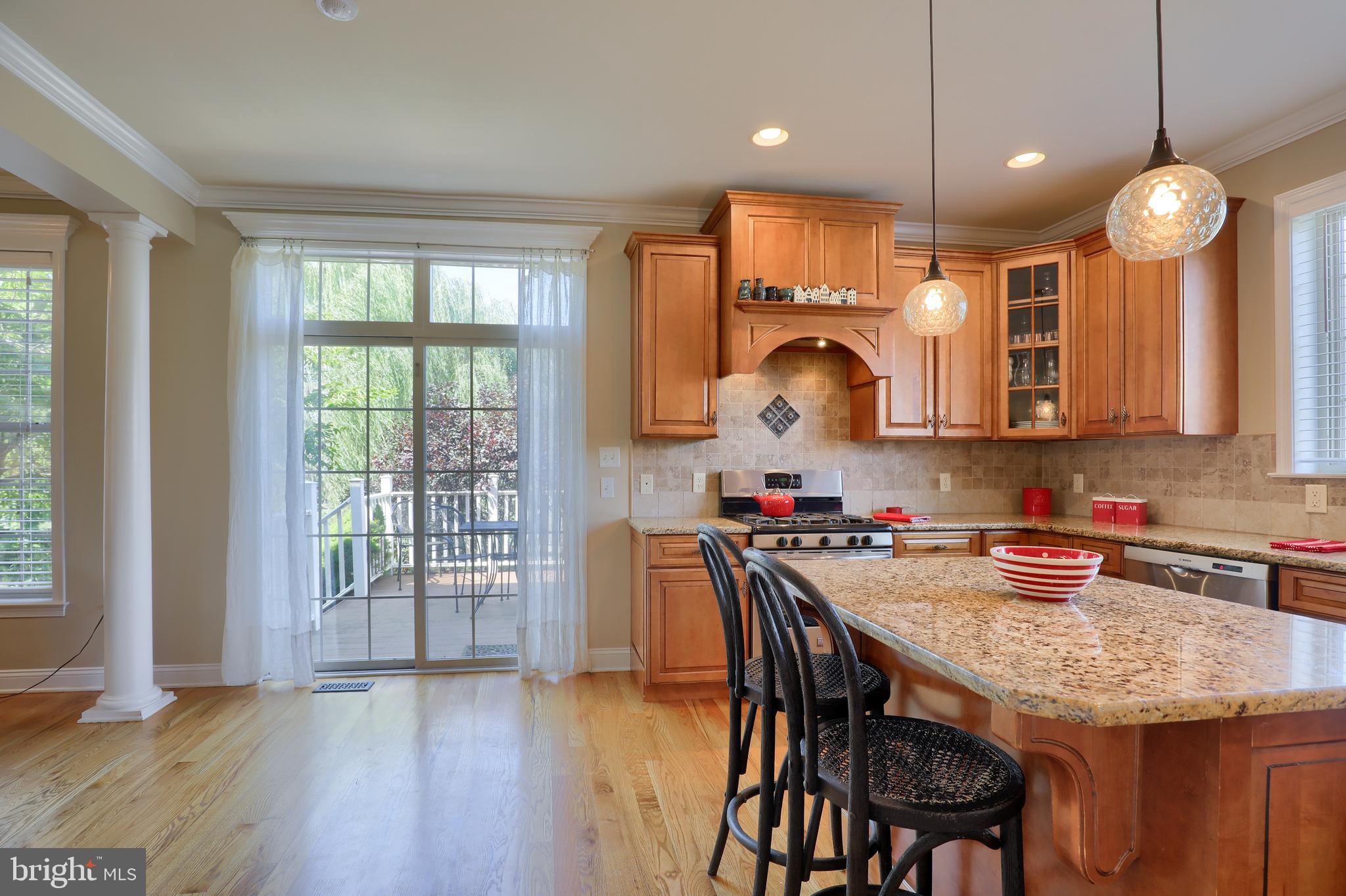 319 Bowyer Lane Lititz, PA 17543 - Photo 11 of 30 Kitchen with access to back deck