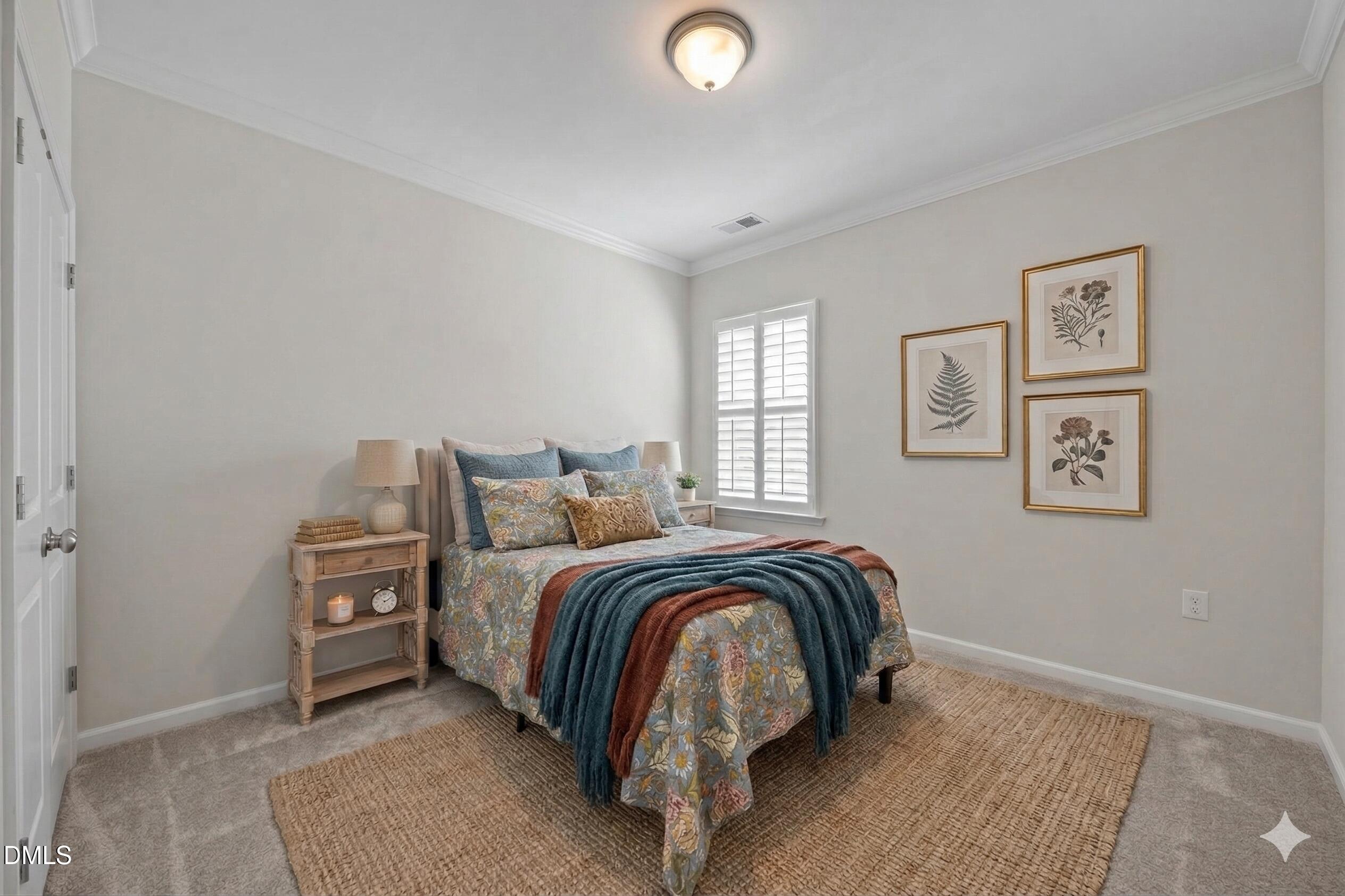 217 Masden Road Holly Springs, NC 27540 - Photo 20 of 32 a bed room with a bed and a window