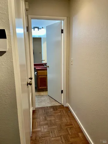 a view of water heater room