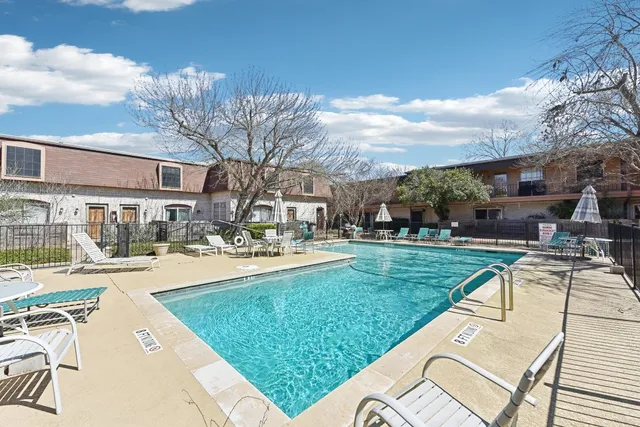 a view of outdoor space with seating