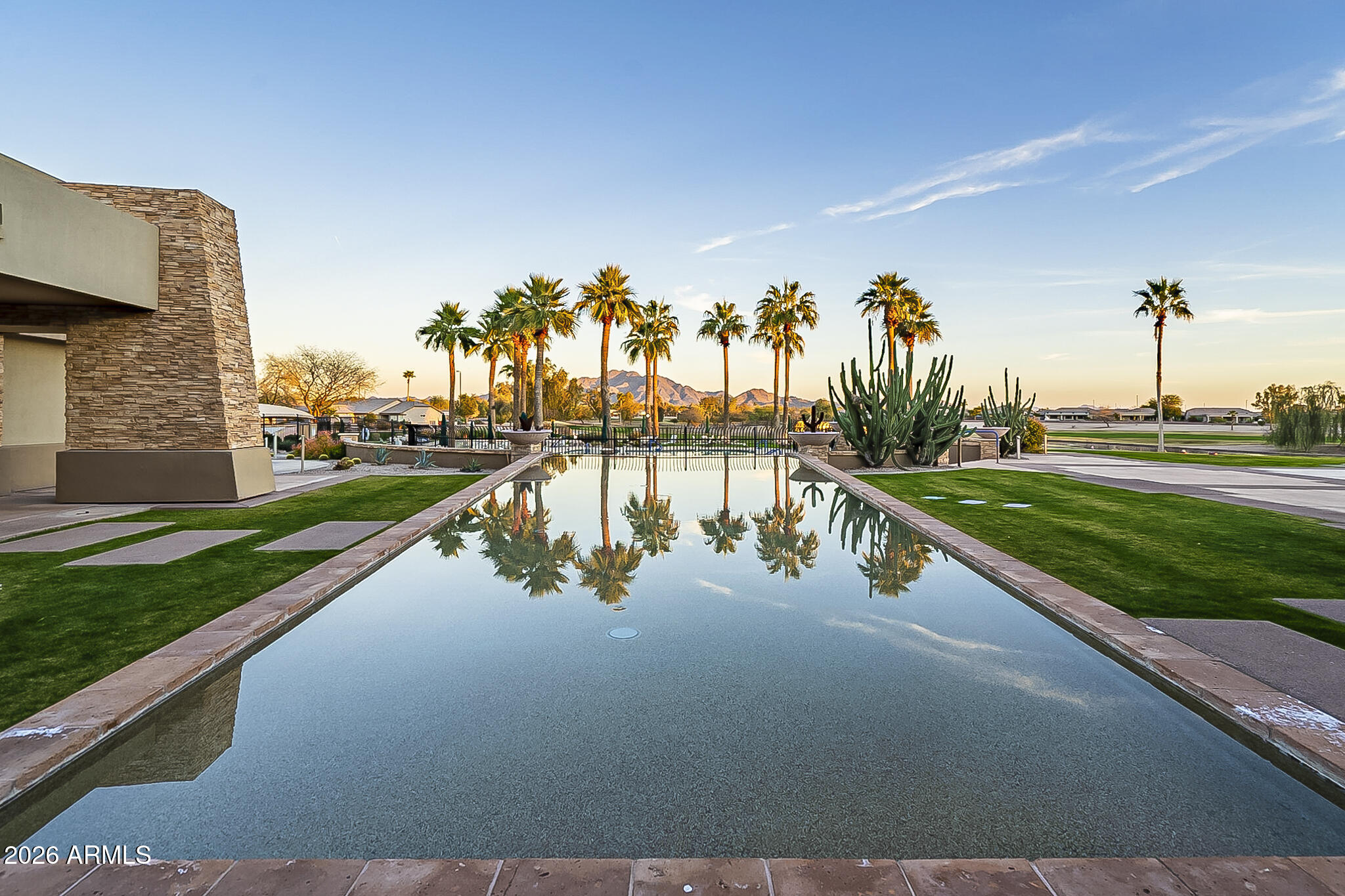 6317 South Pinaleno Place Chandler, AZ 85249 - Photo 33 of 45 a view of a lake with a park
