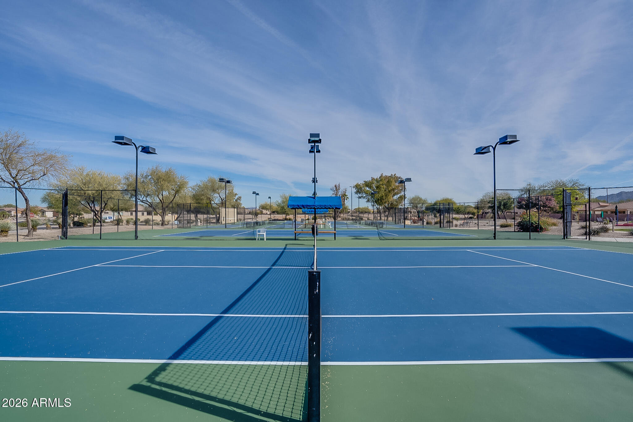 6317 South Pinaleno Place Chandler, AZ 85249 - Photo 41 of 45 a view of a tennis court