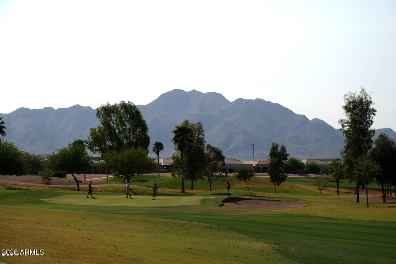 6317 South Pinaleno Place Chandler, AZ 85249 - Photo 43 of 45 a view of a golf course with a lake